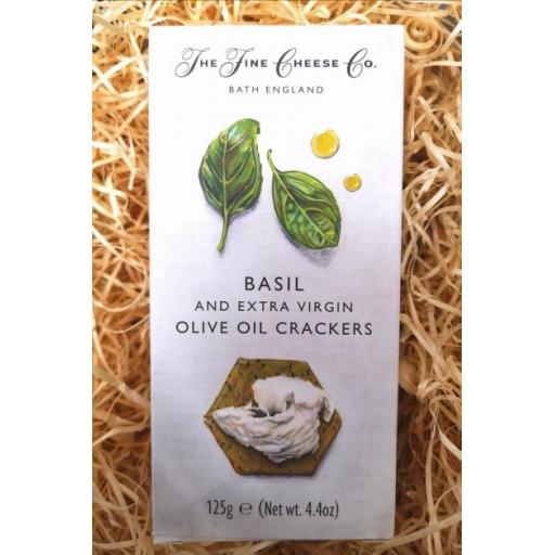 Basil and Olive Oil Crackers